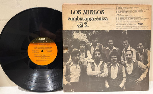 Los Mirlos Cumbia Amazonica Volumen 2 Lp Vinilo Estándar (Usado)