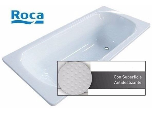 Bañera Roca Chapa Enlozada Sacha 150x70 Blanca