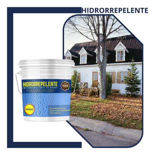 Hidrorrepelente Blanco Invierno Tineta 16lts