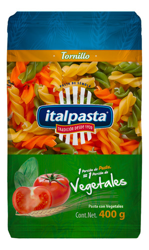 Past Ps Italpasta Torni C/Vegetale 400g