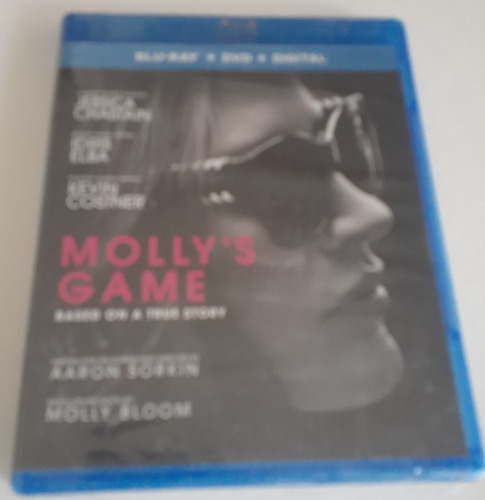Mollys Game Blu-ray Nuevo Sellado Disponible