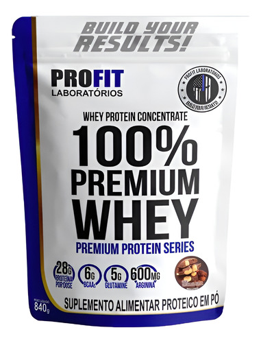Whey Protein 100% Concentrado Premium 840g Profit Crema De Avellanas