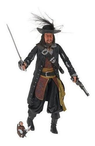 Neca Piratas De La Figura De Acción Caribe Serie 1 Capt. Bar