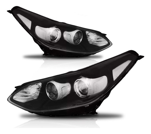 Par Farol Dianteiro Sportage 17 A 19 Manual C Projetor C Led