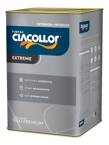 Pintura Para Pisos Premium Extreme Ciacollor 18lts. 