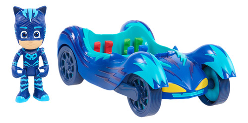 Solo Juego Pj Masks Vehículo Catboy Y Cat-car