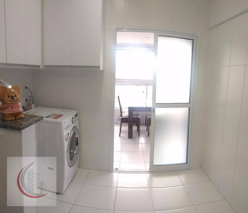 Imagem 22 de 29 de Apartamento Com 3 Dormitórios À Venda, 130 M² Por R$ 750.000,00 - Aviação - Praia Grande/sp - Ap1503