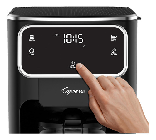 Capresso De 10 Copa De Cafetera Con Pantalla Táctil Con