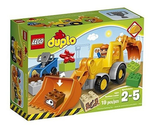Lego Duplo Town Retrohoe Loader 10811 Juguete De Construccio