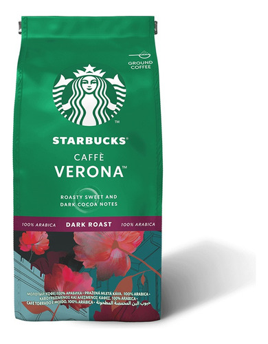 Café Starbucks Tostado Y Molido Verona Dark Universo Binario