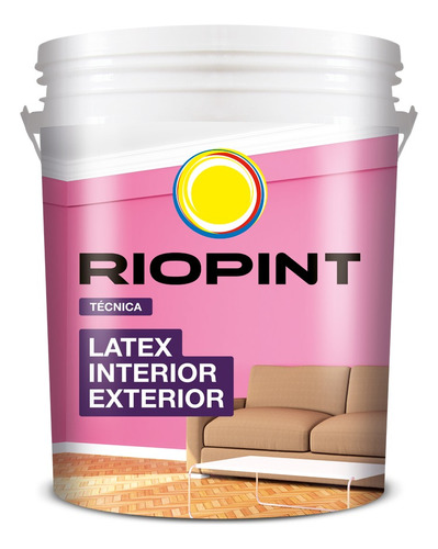 Latex Interior Exterior   Tecnica   Riopint X 10 Lts.