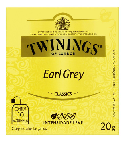 Chá Twinings Kit 12 Caixas 10u 120 Sachês Sabores A