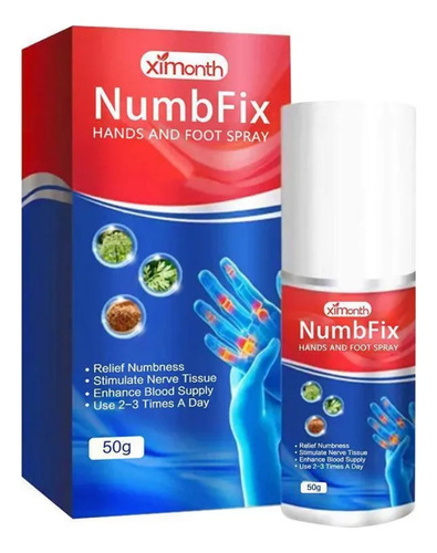 Spray Para Dor Nos Nervos Das Mãos E Dos Pés 50g
