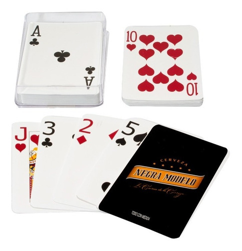 Imagen 4 de 5 de Dominó Prof. Cervezas + 1 Baraja Española + 1 Baraja Poker