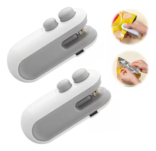 Máquina De Sellado De Bolsas For Refrigerios/alimentos De 2
