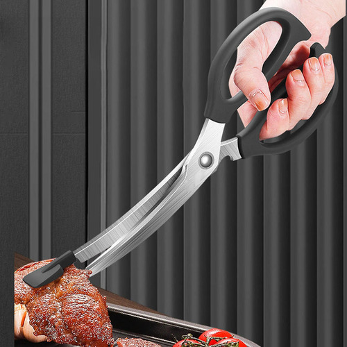 Tijeras Para Barbacoa, Pinzas Extendidas Para Comida, Pinzas
