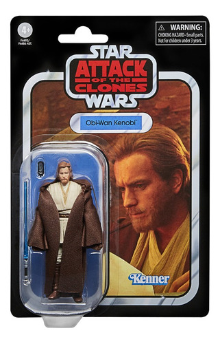 Star Wars Obi-wan Kenobi Attack Of The Clones Vc31 Kenner
