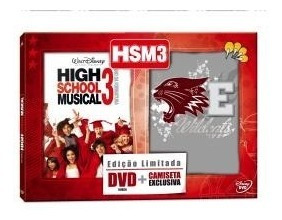 High School Musical 3 - Ano Da Formatura - Dvd + Camiseta