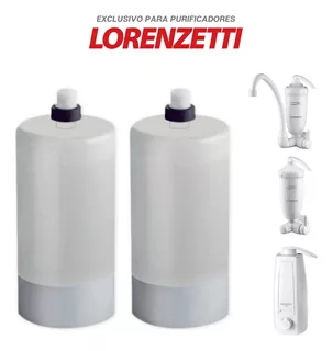 Kit 2 Refil Filtro Acqua Bella Vitale Rv-01 Lorenzetti Hf-01