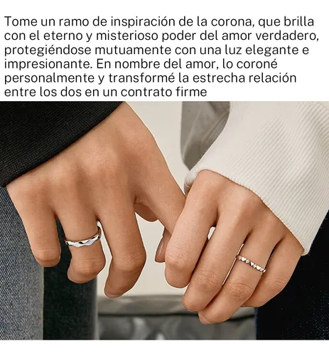 Anillo amor verdadero sale