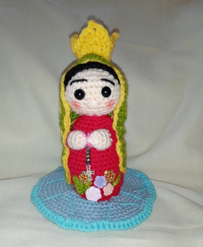 Amigurumi Virgen De Gpe