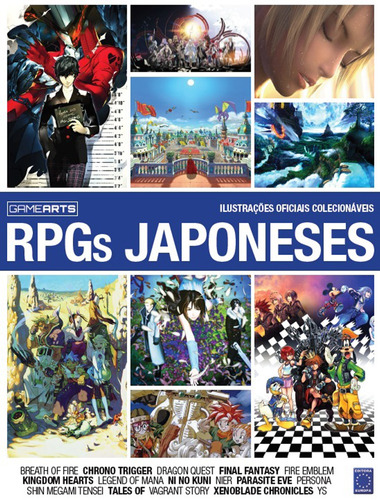 Game ARTS - Volume 2: RPGs Japoneses, de a Europa. Editora Europa Ltda., capa mole em português, 2021