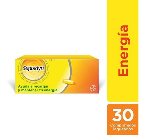 Suplemento Supradyn Comprimidos Laqueado X 30 Vitamina Bayer