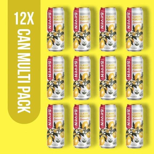 Limonada Clásica Seventeas, 16 Oz (paquete De 12 Latas), Org