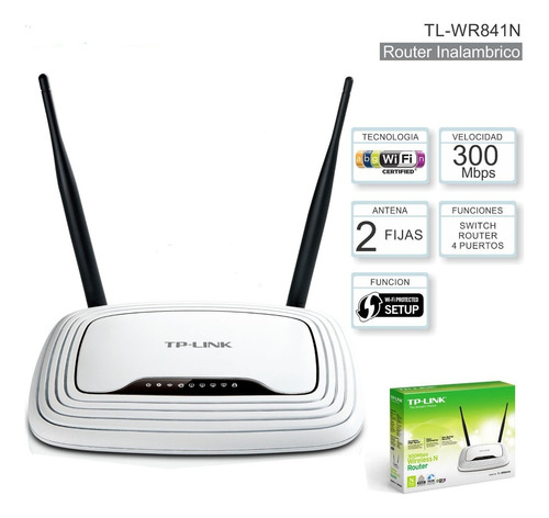 Router Cantv Aba Tp Link Tl-wr841n Nuevo