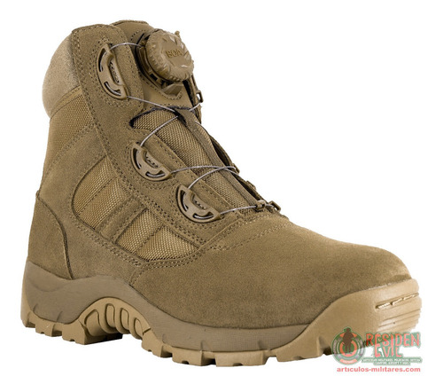 Imagen 4 de 10 de Botas Trabajo Hombre Táctica Militares Boa System 6.0 Coyote
