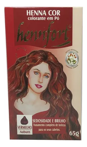 01un Henna/rena Para Cabelo Em Pó 65g - Opções Diversas Tom