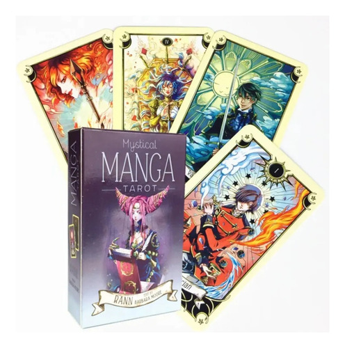 Mystical Manga Tarot - Para Imprimir + Guía + Regalos