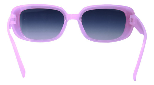 Lentes De Sol Para Mujer Color Rosa Estilo Versátil Moderno Lente Gris Diseño Ocean