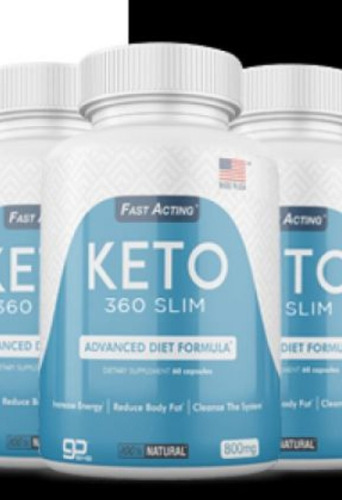 Keto 360 Slim El Mas Fuerte 1600mg!! Usa Orginal!