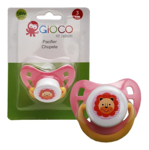 Chupete +3m Diseños P/ Bebés Niños Bpa Free Gioco Febo