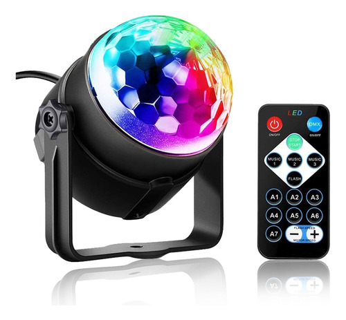 Lampara Led Party Light De Colores Disco Ball Multicolores