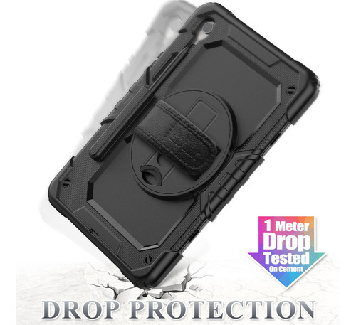 Seymac Capa Para Galaxy Tab S9 Fe 10.9 S9 11 Com Suporte