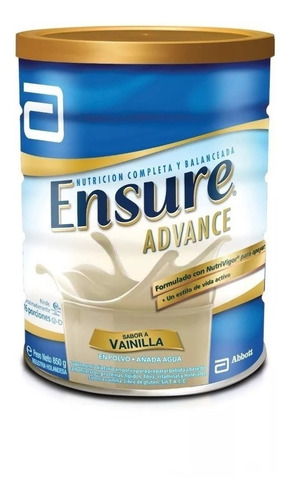 Ensure Advance Polvo Vainilla X 850 G Multivitaminico