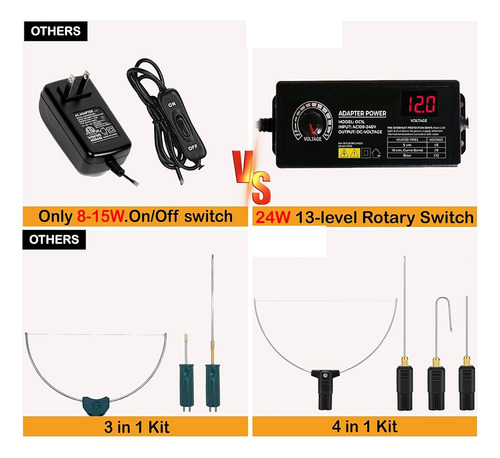Kit Cortador De Espuma Hot Wire, Juego De Corte De Espuma 4