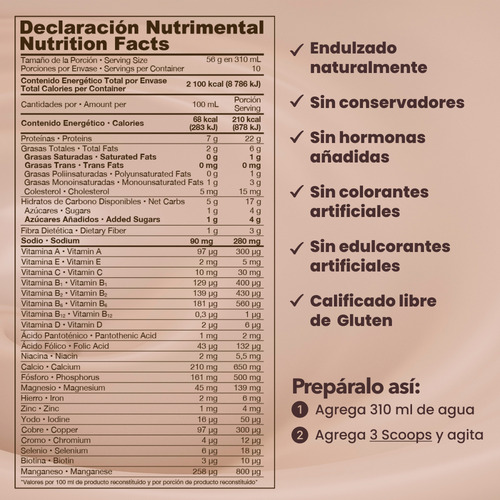 Vivri Shake Me! Royal Chocolate Sustituye La Comida
