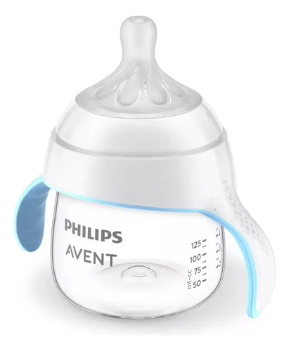 Vaso Entrenador Avent Natural Reponse Biberón Antigoteo 5oz Color Blanco