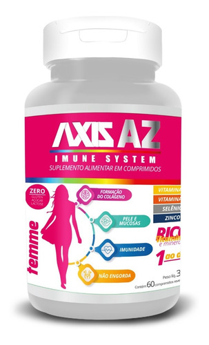 Axis Az - Imune System - Femme - Polivitamínico - 60 Comp