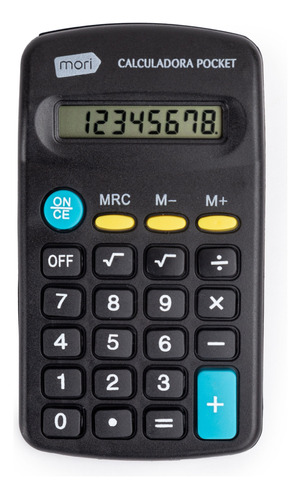 Calculadora Bolso 08 Dígitos Mini Pequena Escolar Comercial