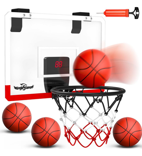 Juego De Aros De Baloncesto Pequeños Eaglestone Kids Con Pun