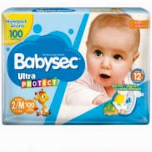 Pañales Babysec 2 M X 100 - Unidad a $619
