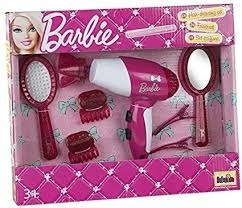 Set De Peluqueria Barbie Secador Y Accesorios Niñas Juguete