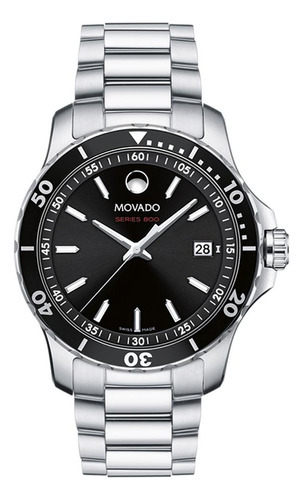 Reloj Movado Hombre Acero Inoxidable 2600135 Series 800