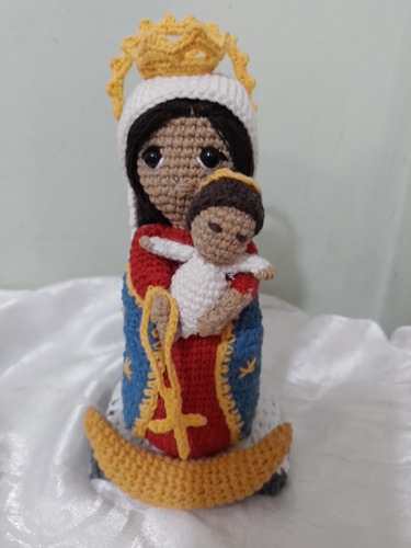 Figuras Religiosas. Santos. Vírgenes Tejidas (amigurumi)