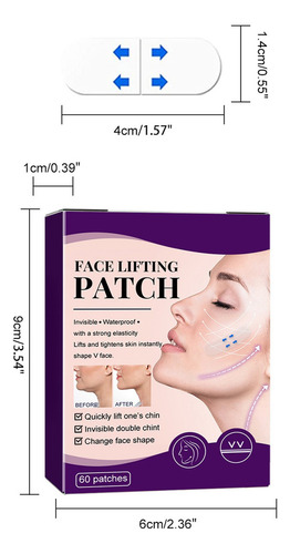 & Parche De Estiramiento Facial K For Modelar La Cara Y