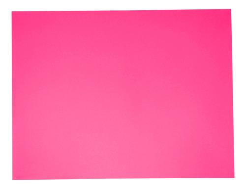Pliego De Cartulina Fluorescente Diem Rosa Mexicano Color Rosa Mexicano Fluorescente Lisa